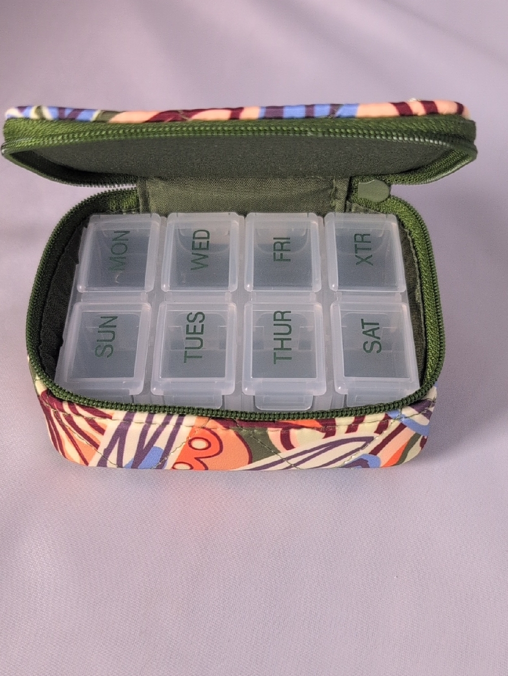 Vera Bradley Outlet Essential Travel Pill Case in Dragonfly By - Picture 5 of 8